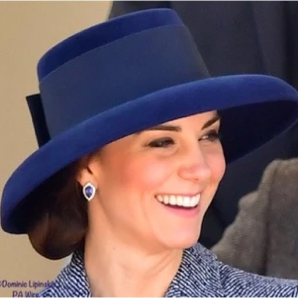 Lock & Co. Tiffany Drop-Brim Felt Hat ASO Kate Middleton